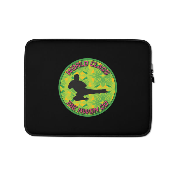 Green Logo Laptop Sleeve
