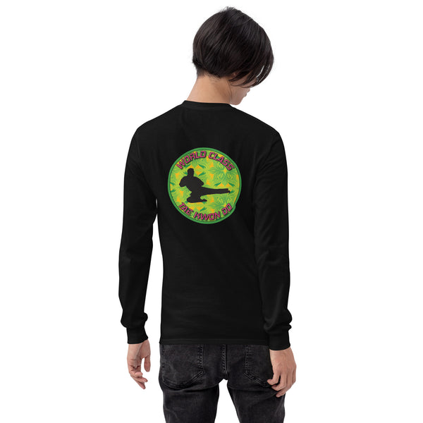 Green Logo Men’s Long Sleeve Shirt