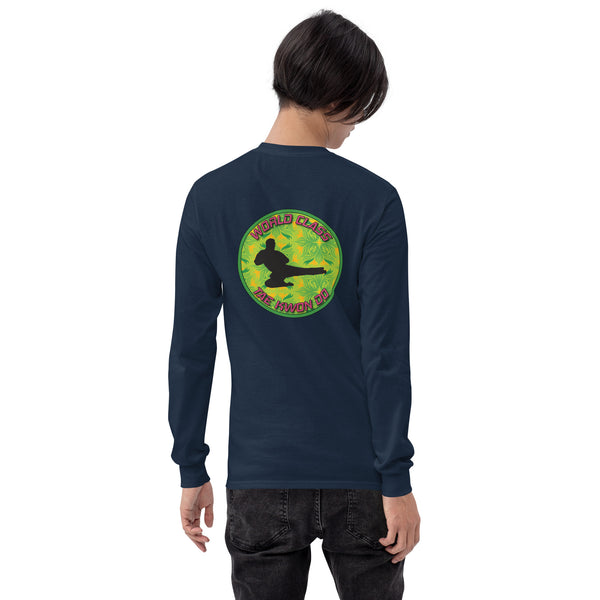 Green Logo Men’s Long Sleeve Shirt