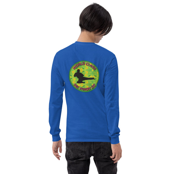 Green Logo Men’s Long Sleeve Shirt
