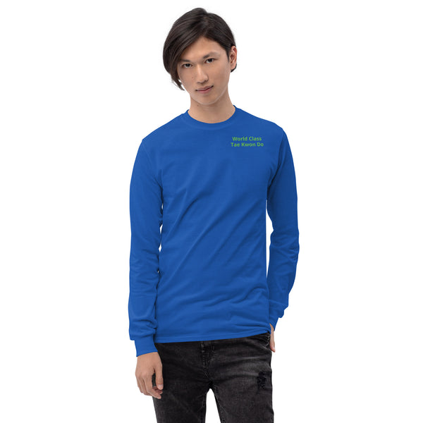 Green Logo Men’s Long Sleeve Shirt