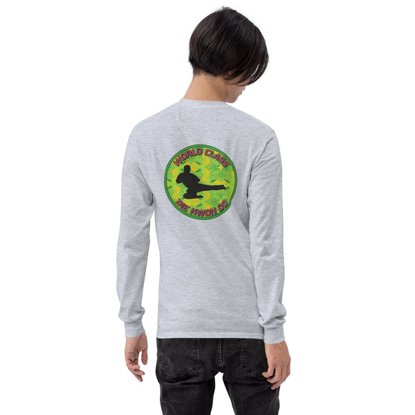 Green Logo Men’s Long Sleeve Shirt