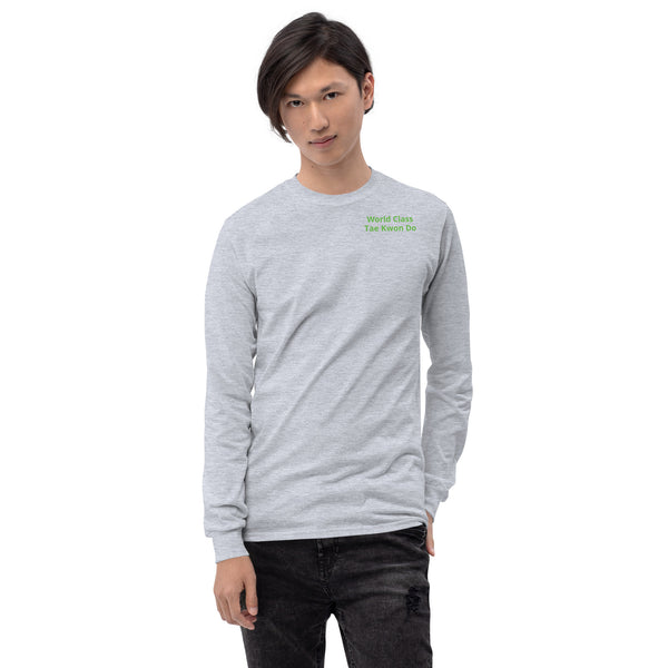 Green Logo Men’s Long Sleeve Shirt