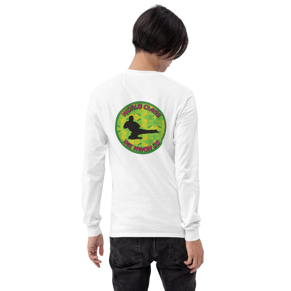 Green Logo Men’s Long Sleeve Shirt