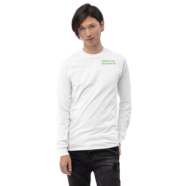 Green Logo Men’s Long Sleeve Shirt