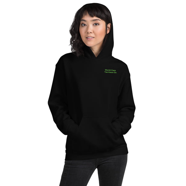 Green Logo Unisex Hoodie