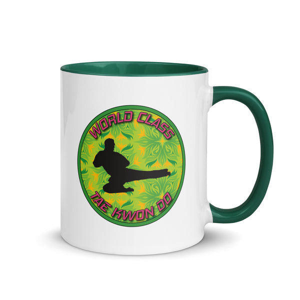 Green Logo Mug with Color Inside