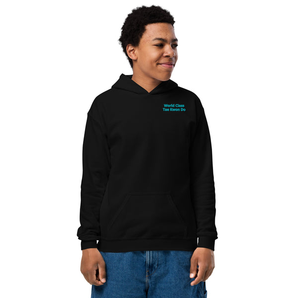 Teal Logo Youth Hoodie