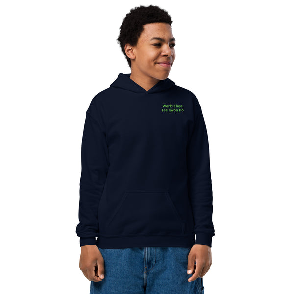 Green Logo Youth Hoodie