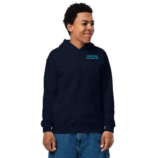 Teal Logo Youth Hoodie