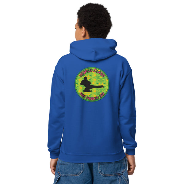 Green Logo Youth Hoodie