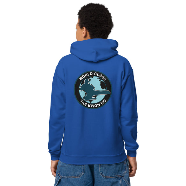 Teal Logo Youth Hoodie