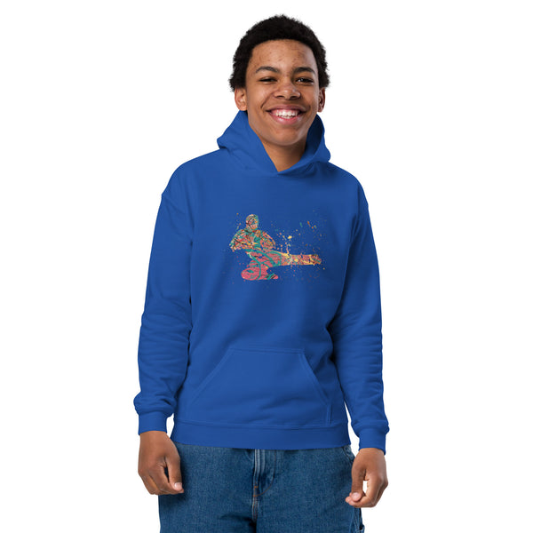 Paint Splatter Youth Hoodie