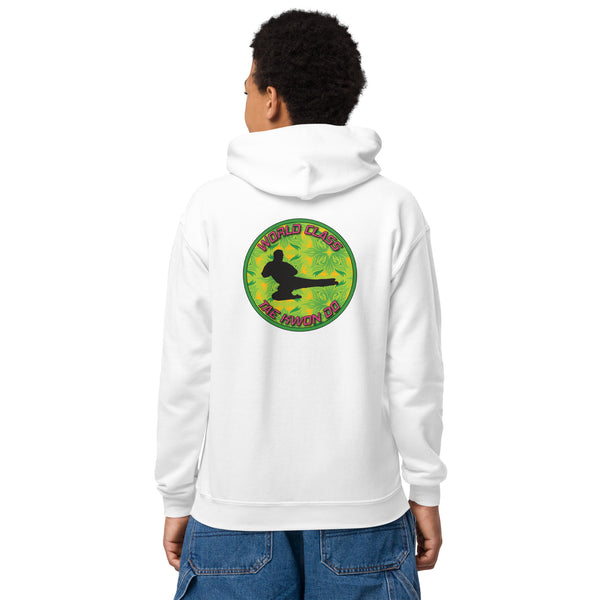Green Logo Youth Hoodie