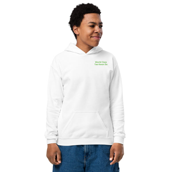 Green Logo Youth Hoodie