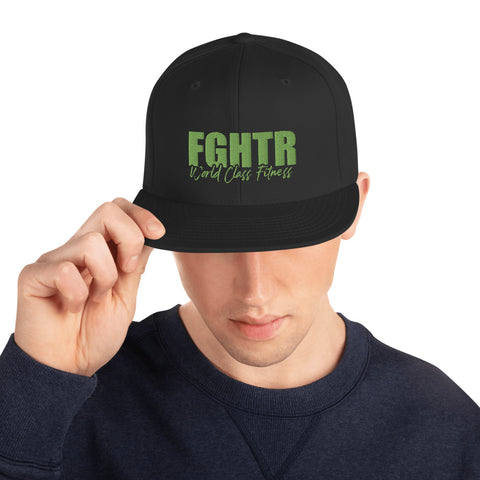 FGHTR GREEN Snapback Hat