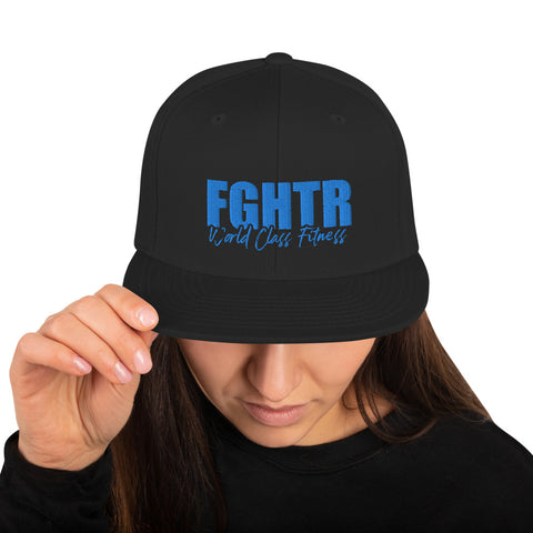 FGHTR BLUE Snapback Hat
