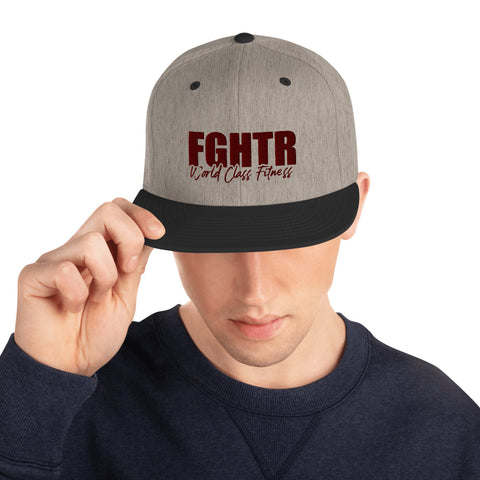 FGHTR MAROON Snapback Hat