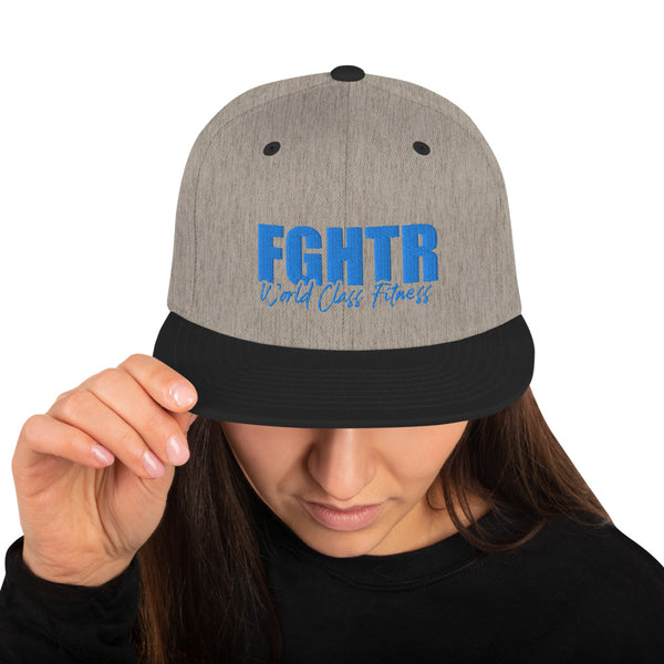 FGHTR BLUE Snapback Hat