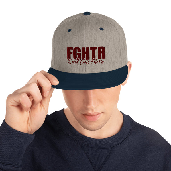 FGHTR MAROON Snapback Hat