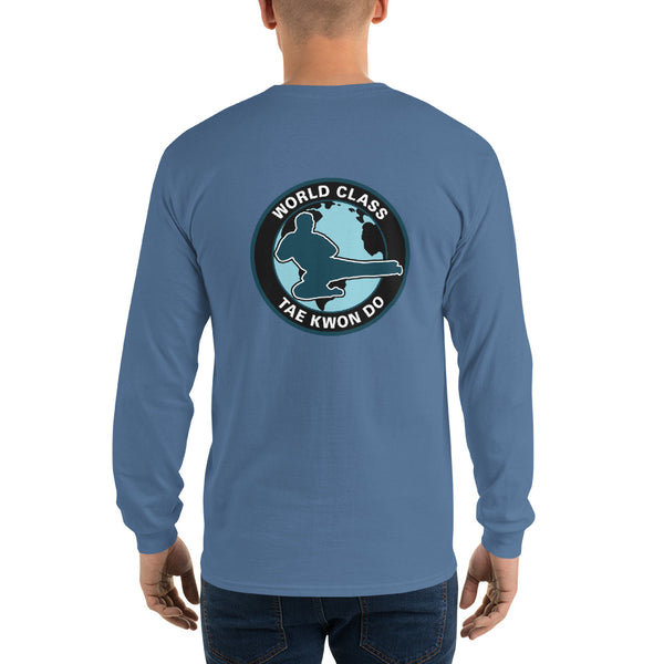 Teal Logo Men’s Long Sleeve Shirt