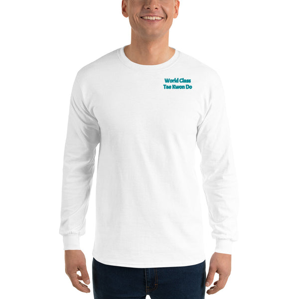 Teal Logo Men’s Long Sleeve Shirt