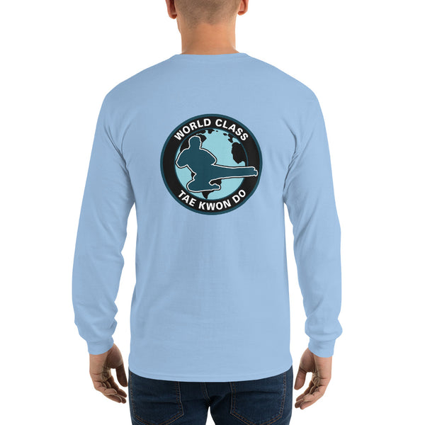 Teal Logo Men’s Long Sleeve Shirt
