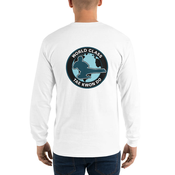 Teal Logo Men’s Long Sleeve Shirt