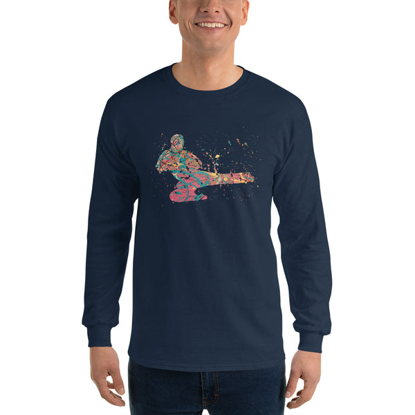 Paint Splatter Men’s Long Sleeve Shirt