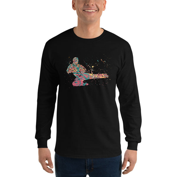 Paint Splatter Men’s Long Sleeve Shirt