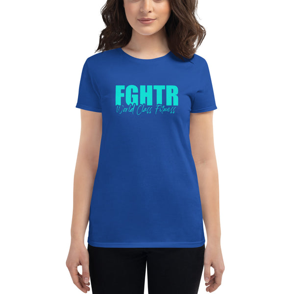 FGHTR TEAL Women's T-Shirt